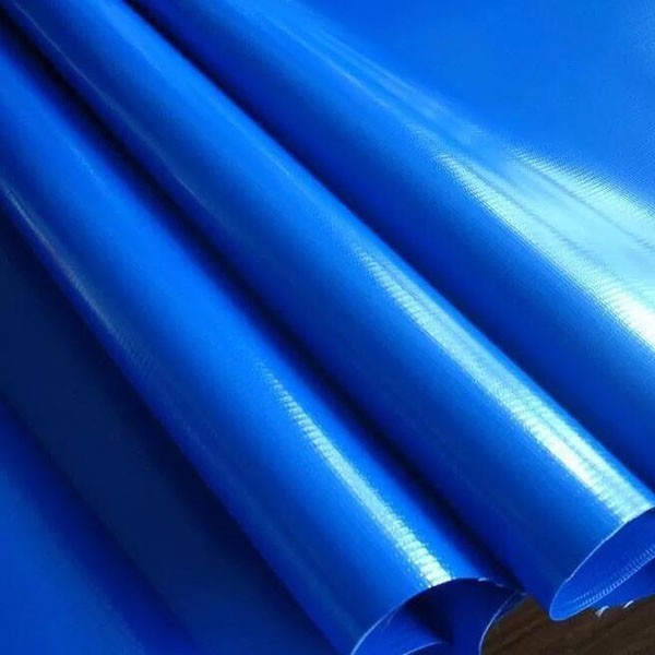 Blue PVC Laminated Tarpaulin